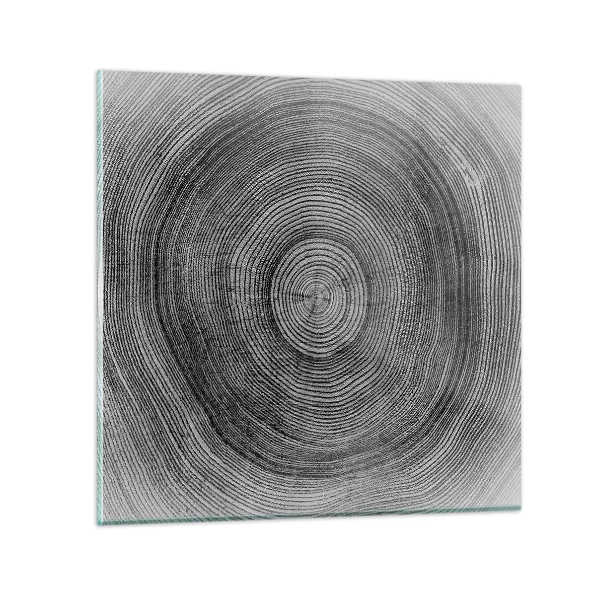 Obraz na szkle - Znak czasu - 50x50 cm