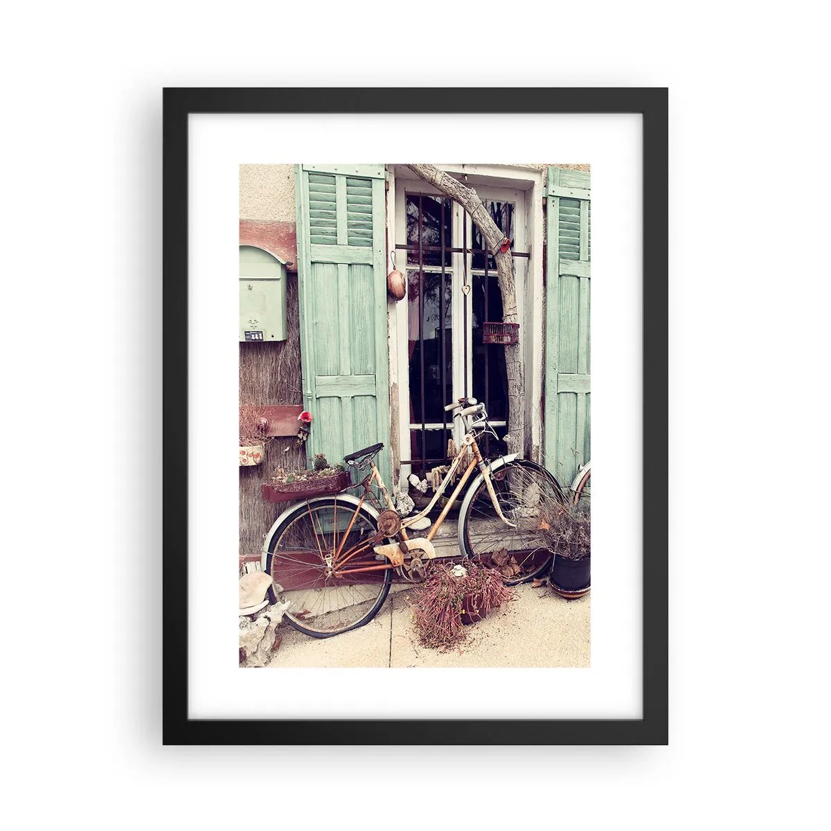 Plakat w czarnej ramie - Niech żyje prowincja - 30x40 cm