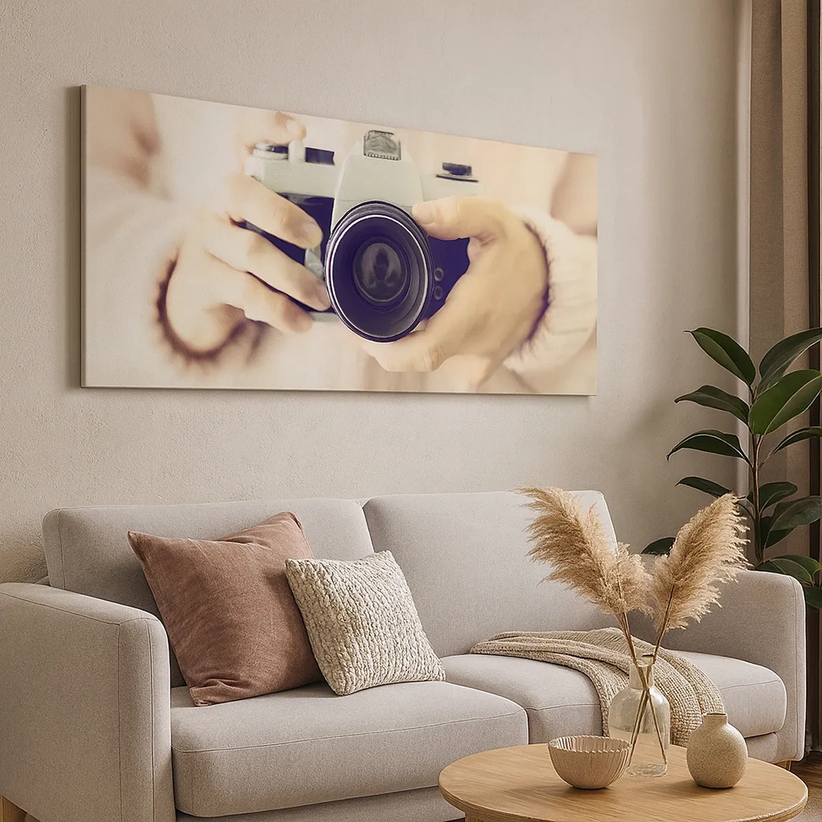 Obraz na płótnie - By widzieć więcej… - 30x30 cm