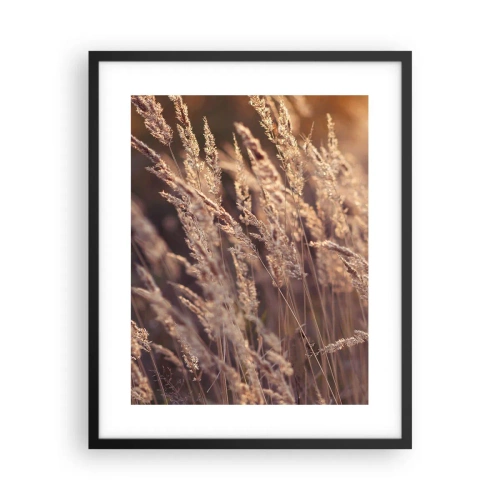 Plakat w czarnej ramie - Gotowe na powitanie jesieni - 40x50 cm