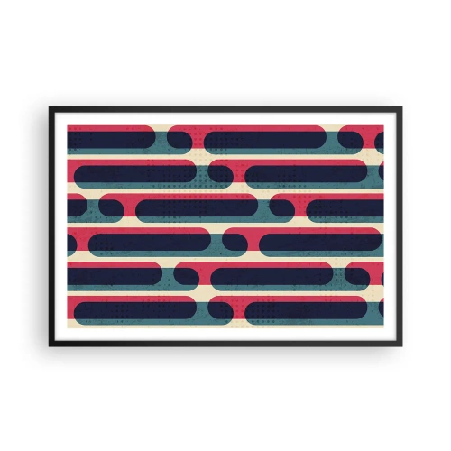 Plakat w czarnej ramie - W głąb i do przodu - 91x61 cm