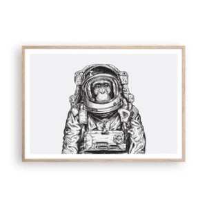 Plakat w ramie jasny dąb - Alternatywna ewolucja - 100x70 cm
