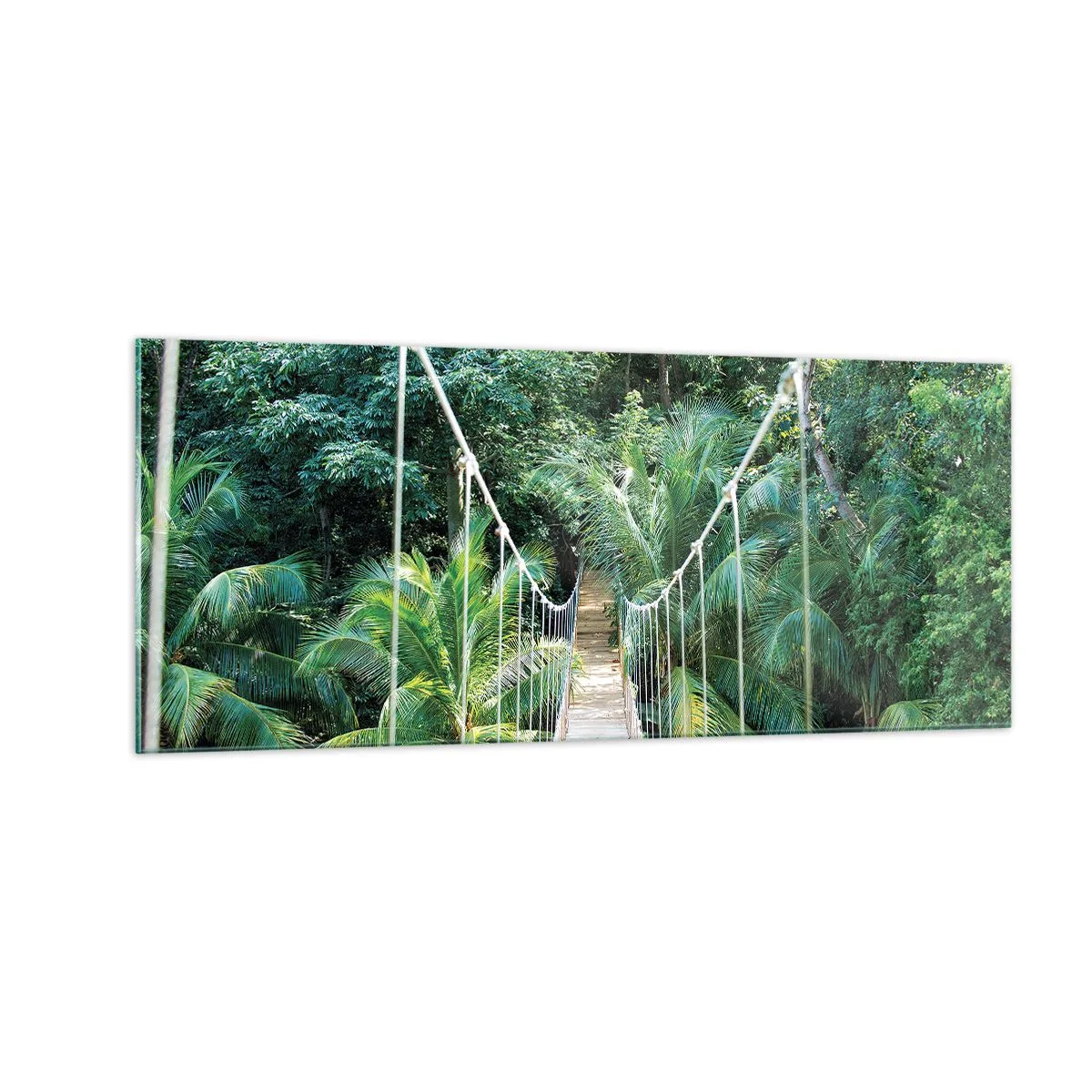 Obraz na szkle - Welcome to the jungle! - 100x40 cm