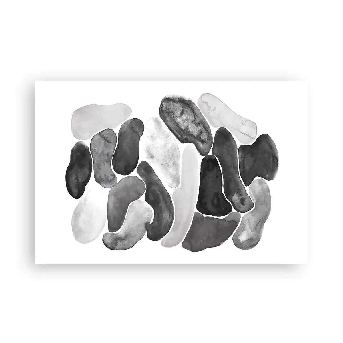 Plakat - Abstrakcja kamienista - 91x61 cm