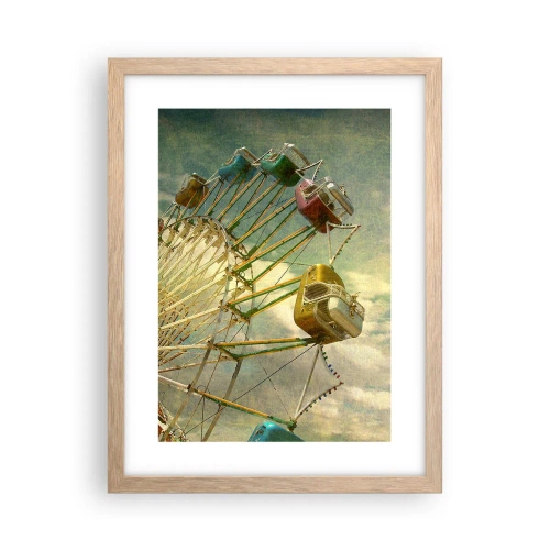 Plakat w ramie jasny dąb - Będzie, będzie zabawa… - 30x40 cm