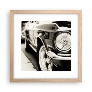 Plakat w ramie jasny dąb - Nieprzemijający blask - 30x30 cm