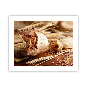 Plakat - Apetyczny, wonny, chrupiący - 50x40 cm