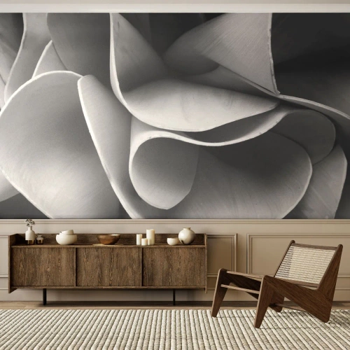 Fototapeta Premium Sand - Dzieje się w przestrzeni - Abstrakcja, Sztuka, Czarno-Biały - 150x105 cm