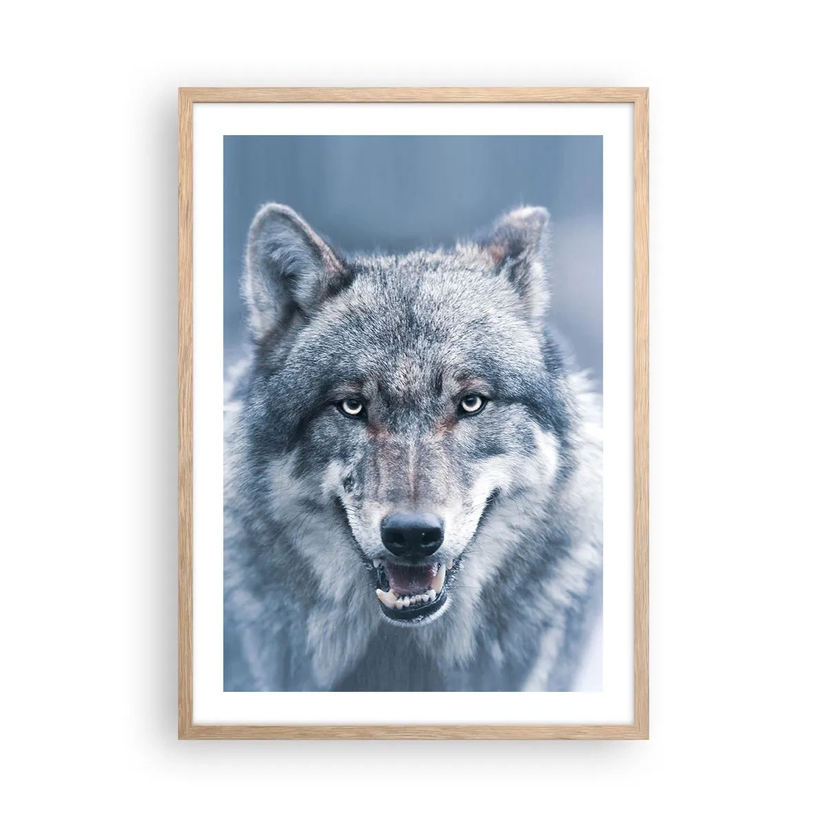 Plakat w ramie jasny dąb - Podejmiesz wyzwanie? - 50x70 cm