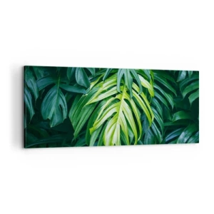 Obraz na płótnie - Zanurzyć się w świeżości - 100x40 cm