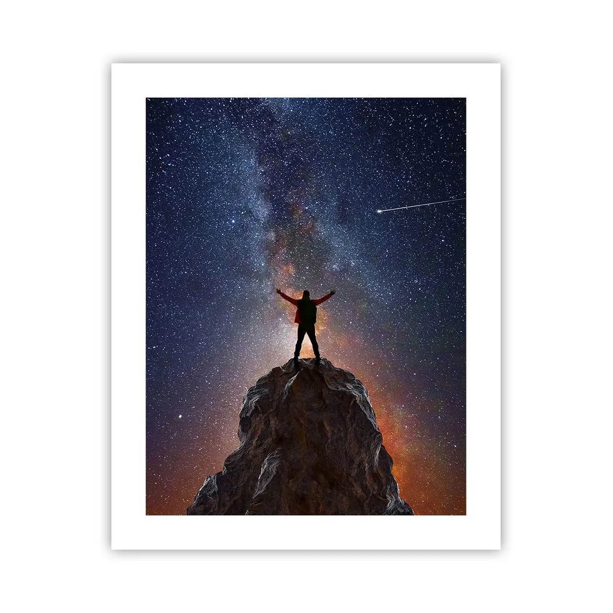 Plakat - Moc jest ze mną! - 40x50 cm