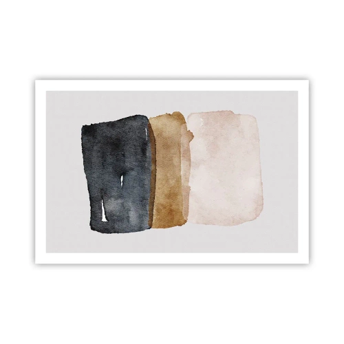 Plakat - Kompozycja barw ziemi - 91x61 cm