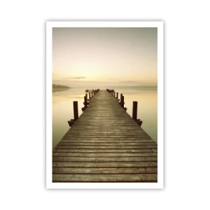 Plakat - Przedświt, świtanie, światło - 70x100 cm