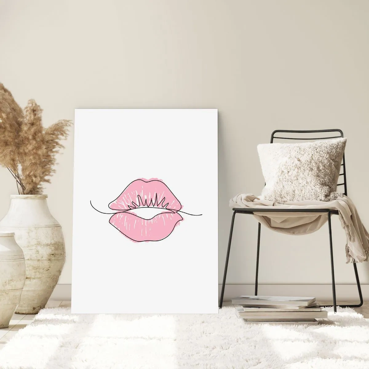 Plakat - Gotowy do pocałunku? - 70x100 cm
