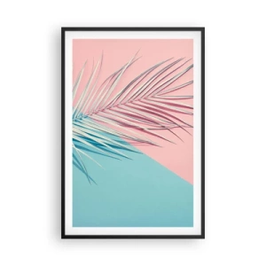 Plakat w czarnej ramie - Tropikalna impresja - 61x91 cm