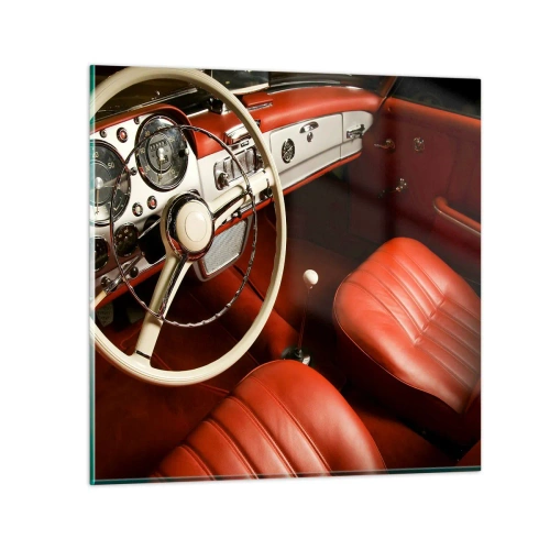 Obraz na szkle - Luksus w stylu vintage - 50x50 cm