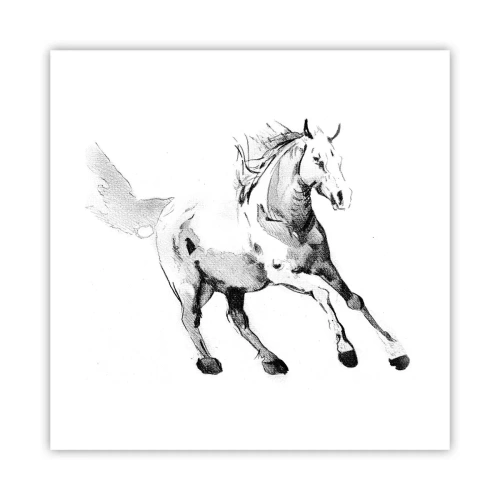 Plakat - Nieujarzmiona dusza - 40x40 cm