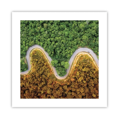 Plakat - Granice i przełomy - 40x40 cm