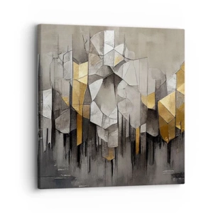 Obraz na płótnie - Kompozycja z lodu i światła - 30x30 cm