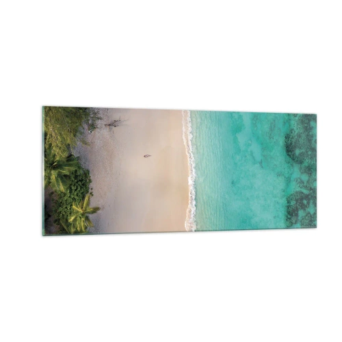 Obraz na szkle - Rajska plaża - 100x40 cm