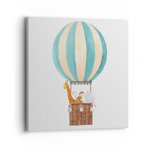 Obraz na płótnie - Fantastyczna wycieczka - 40x40 cm