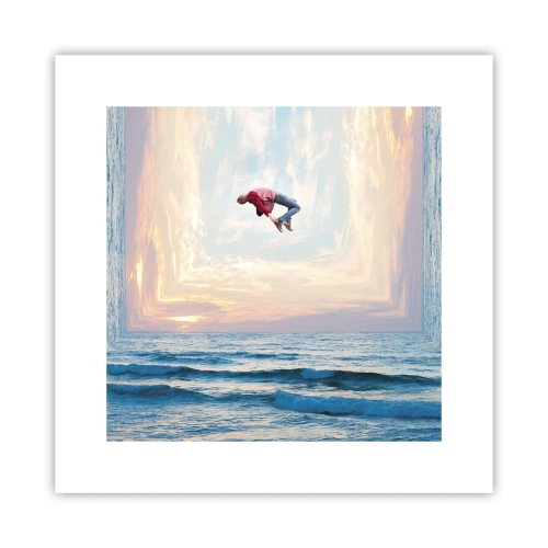 Plakat - Do innego wymiaru - 30x30 cm