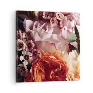 Obraz na płótnie - Otulone pięknem - 60x60 cm