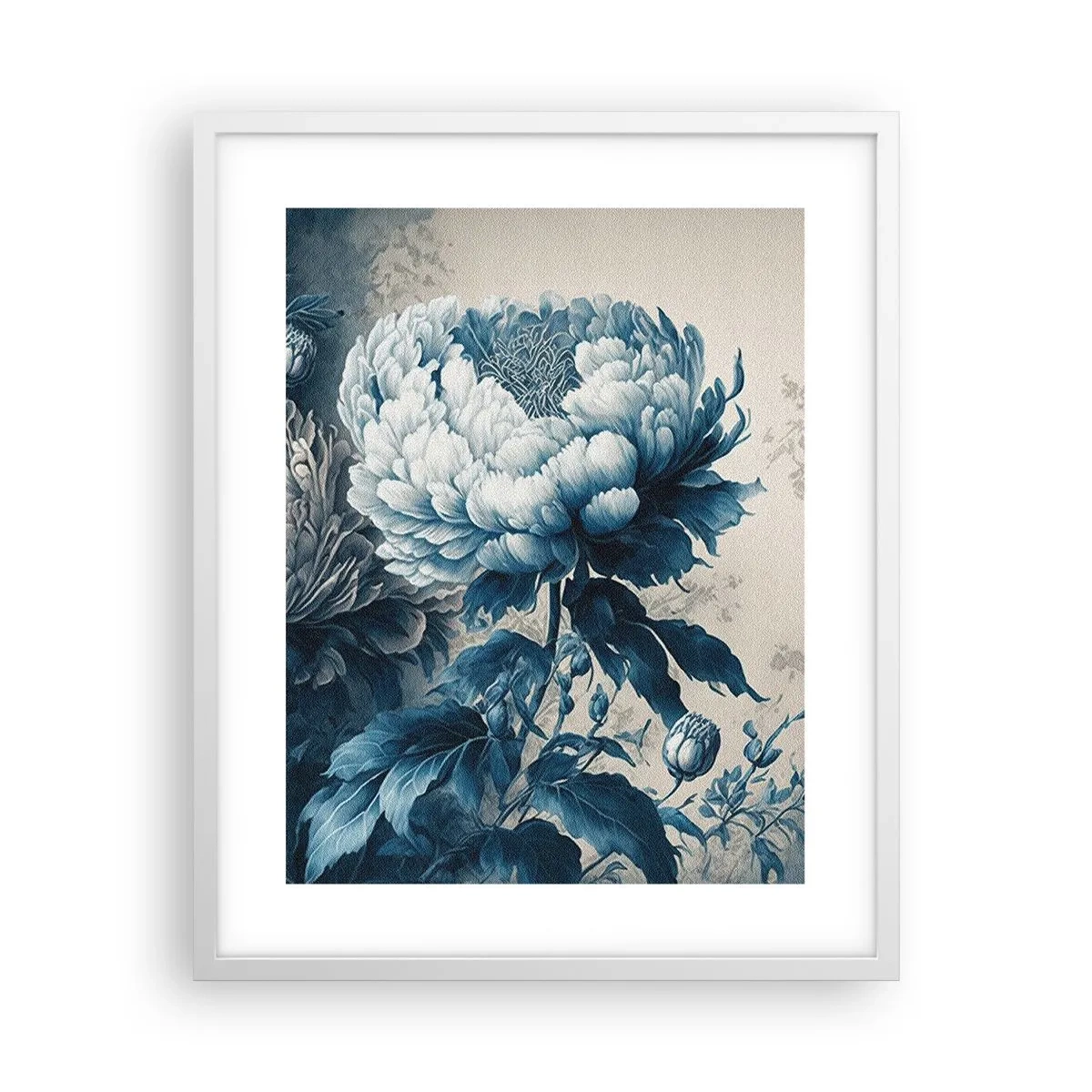 Plakat w białej ramie - Dobrana para - 40x50 cm