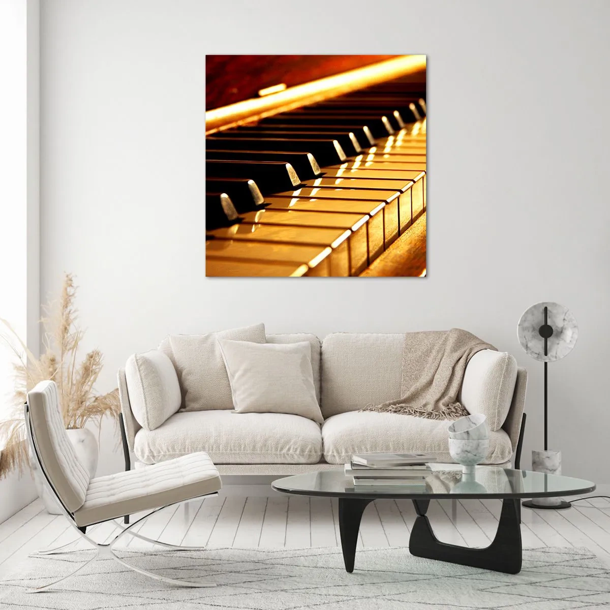 Obraz na szkle - Nieograniczone możliwości - 70x70 cm