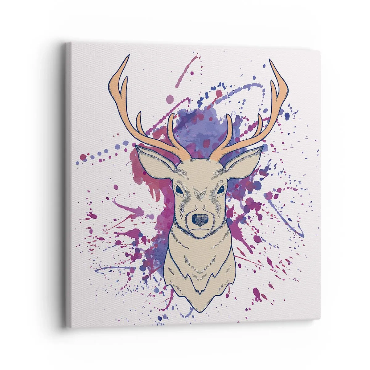 Obraz na płótnie - Odwaga i równowaga - 30x30 cm