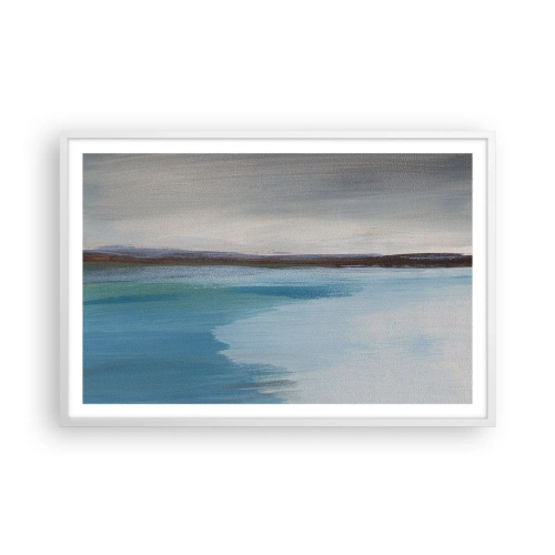 Plakat w białej ramie - Pejzaż horyzontalny - 91x61 cm