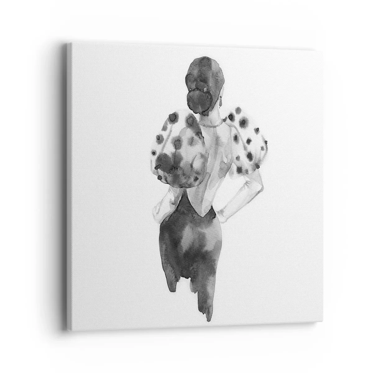 Obraz na płótnie - Przeszła tuż obok - 40x40 cm