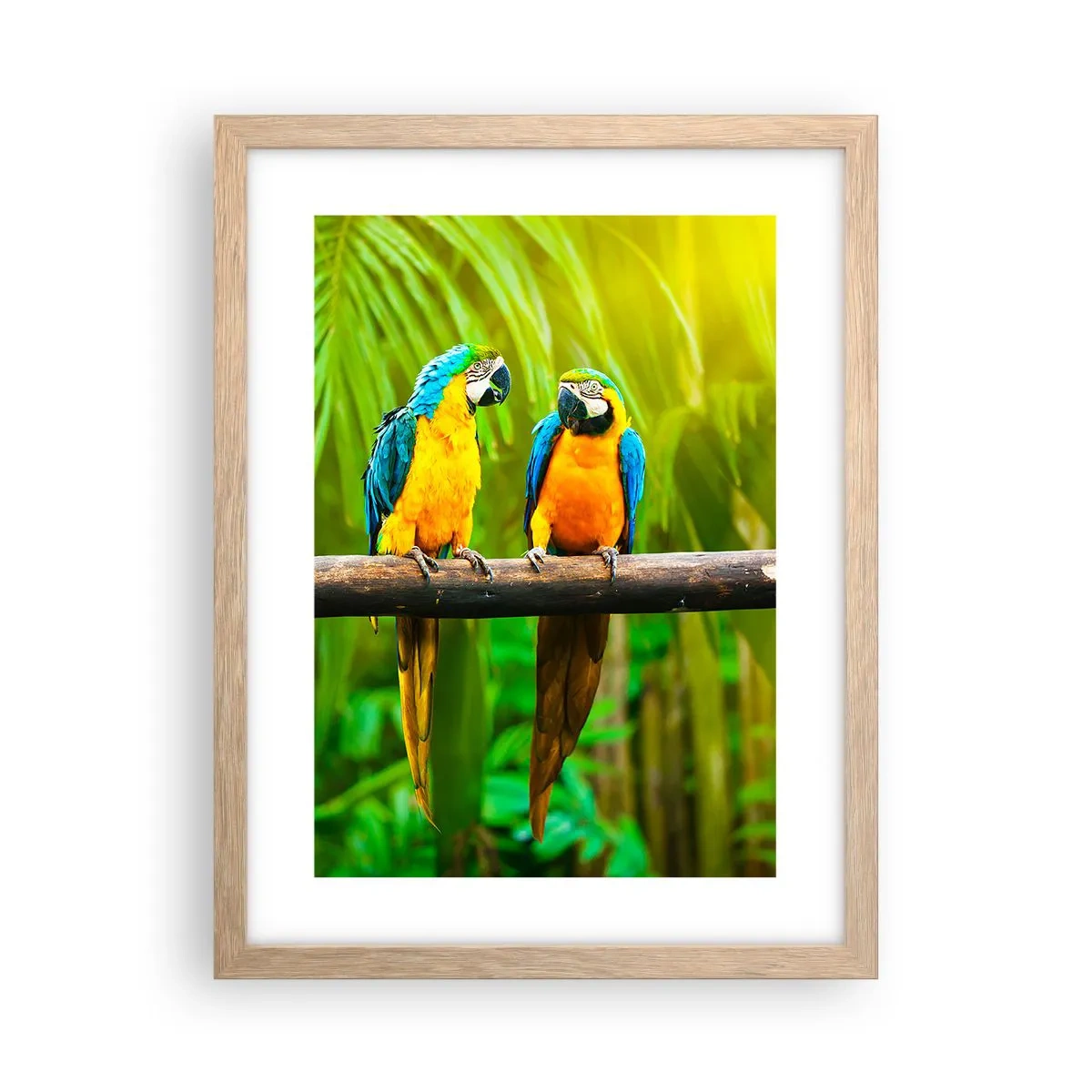 Plakat w ramie jasny dąb - A słyszałaś, że ona…? - 30x40 cm