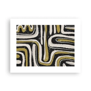 Plakat - Kompozycja: trakty i zaułki - 40x30 cm