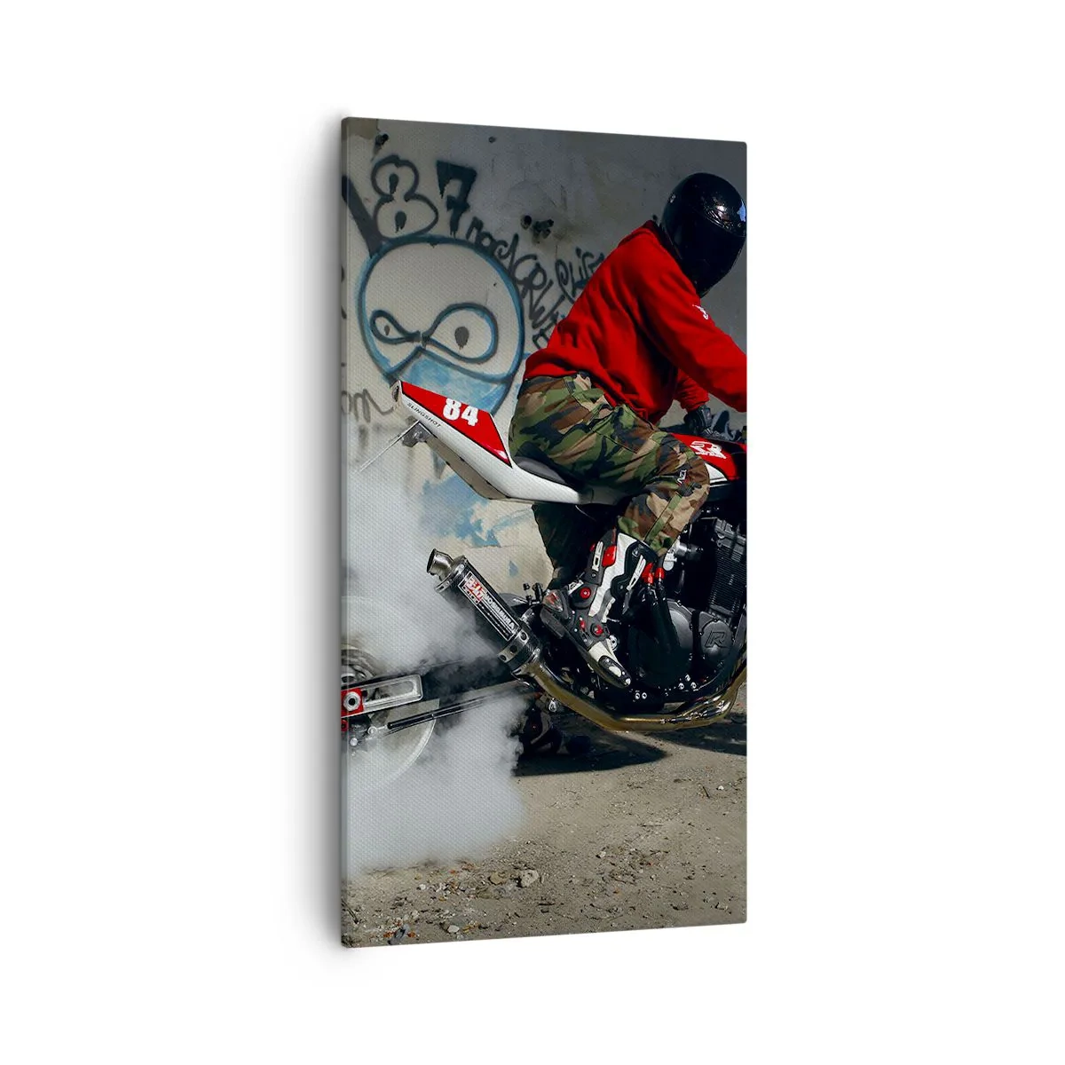 Obraz na płótnie - Goń mnie! - 55x100 cm