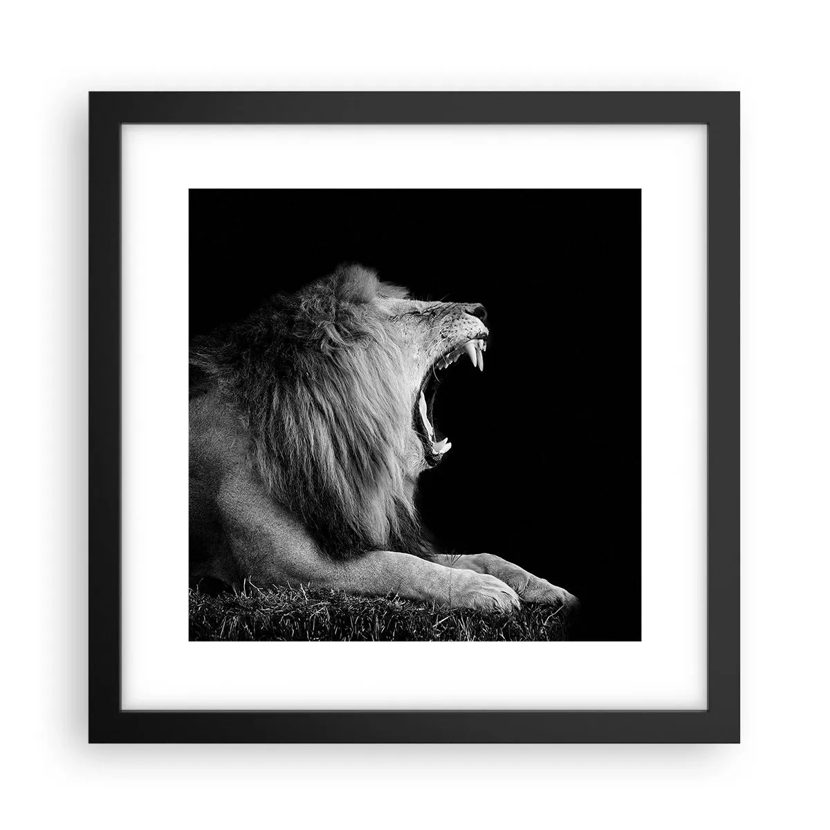 Plakat w czarnej ramie - Bez żadnych wątpliwości - 30x30 cm