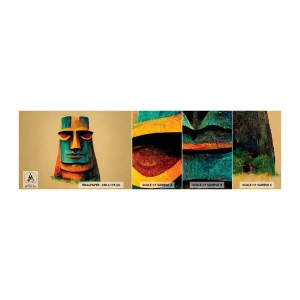 Fototapeta Próbka Standard Eco - Posągowy, a sympatyczny - Posąg, Rzeźba, Sztuka - 100x30 cm