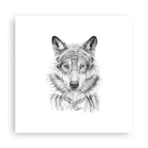 Plakat - Urodzony przywódca - 30x30 cm