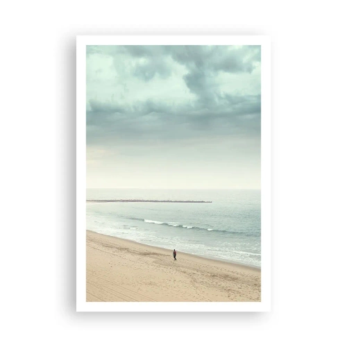 Plakat - w poszukiwaniu spokoju - 70x100 cm