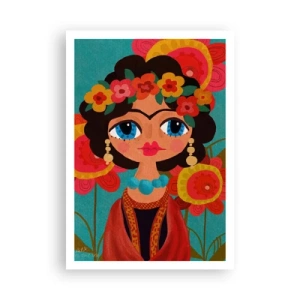 Plakat - Makowa panienka - 70x100 cm