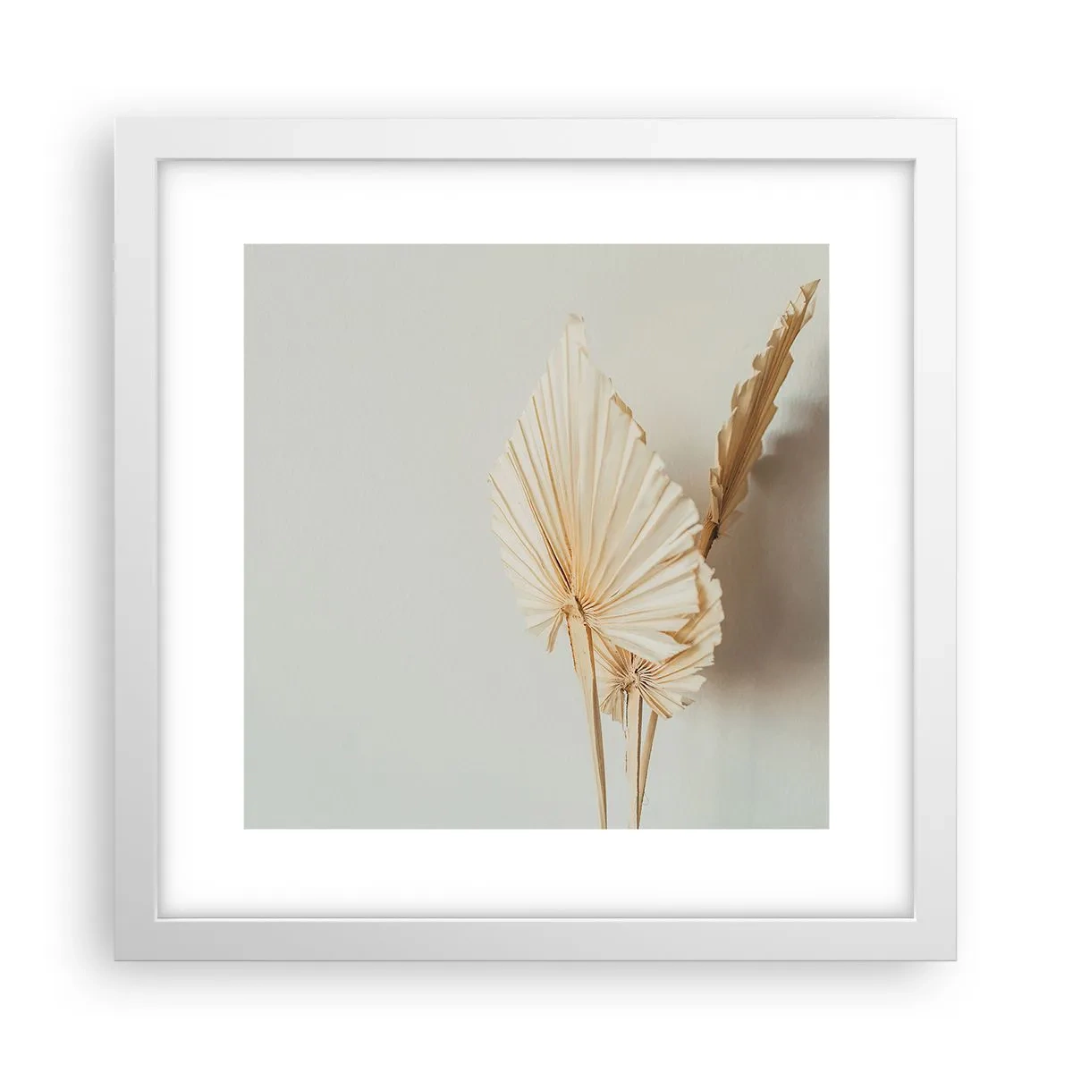 Plakat w białej ramie - Gdy potrzebne ukojenie - 30x30 cm