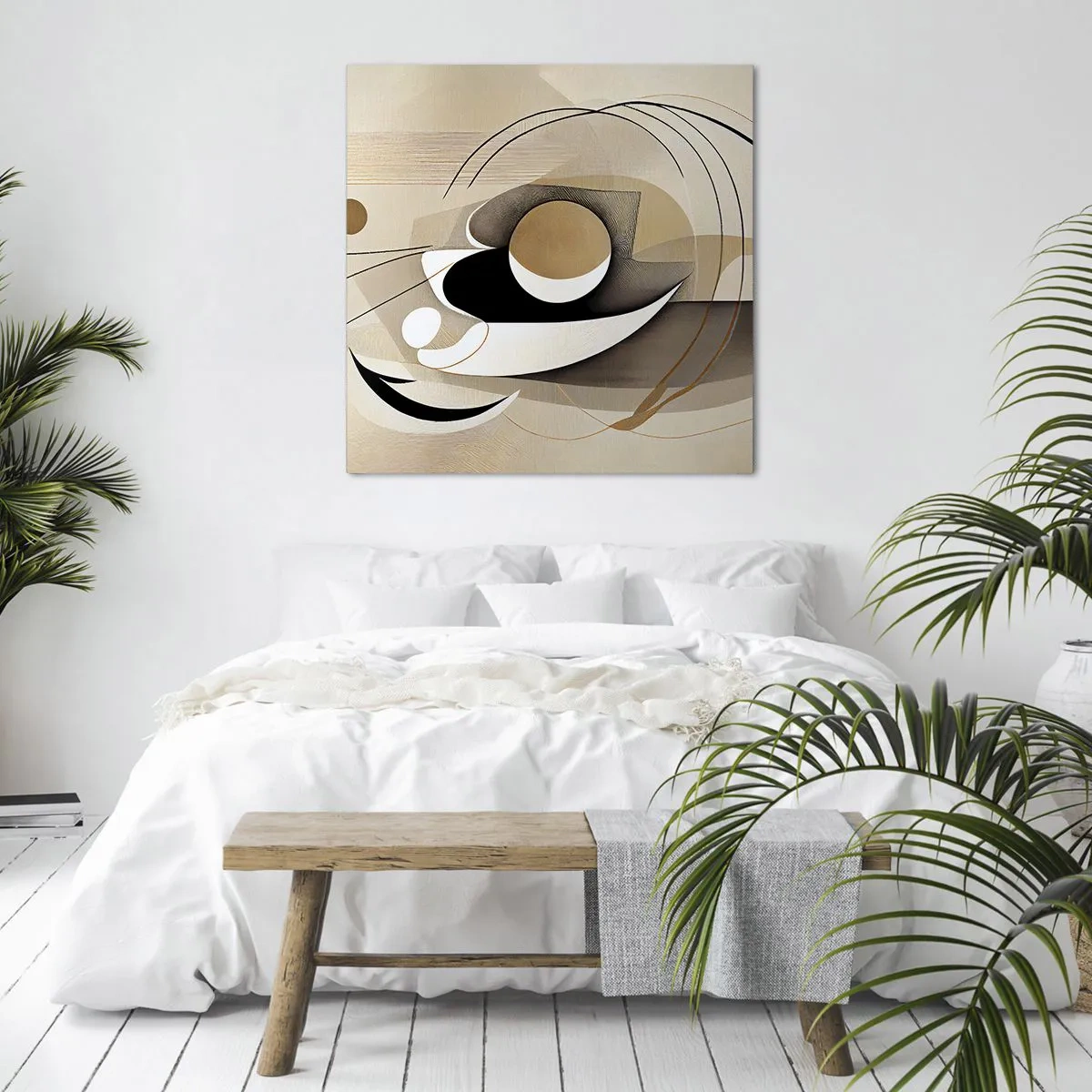 Obraz na płótnie - Kompozycja: istota rzeczy - 60x60 cm