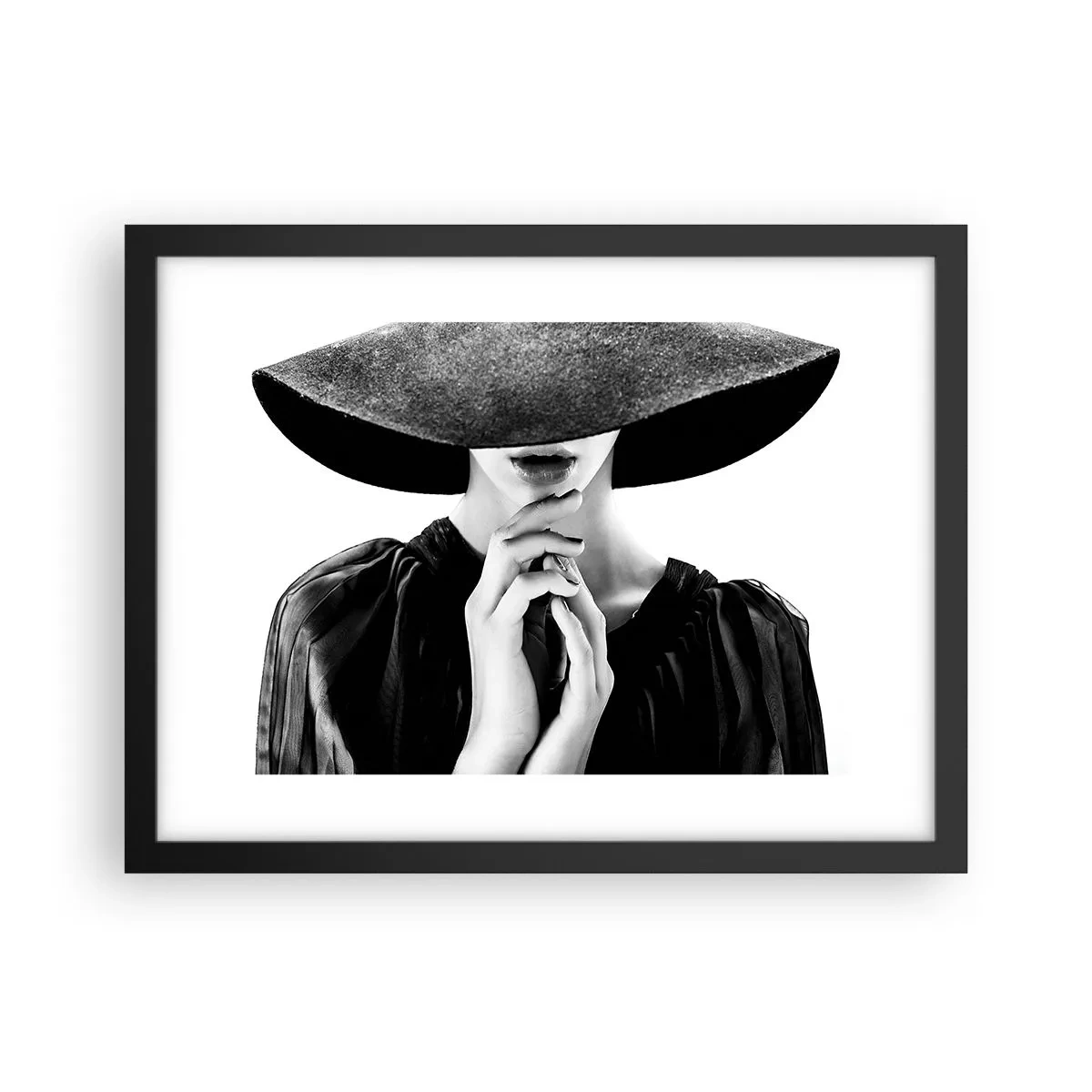 Plakat w czarnej ramie - Skryte piękno - 40x30 cm