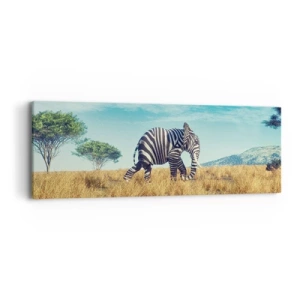 Obraz na płótnie - Szarość już niemodna - 90x30 cm