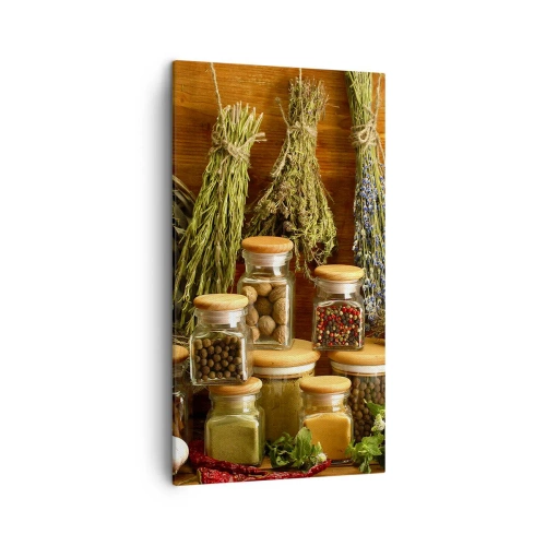 Obraz na płótnie - Kuchenne czary - 45x80 cm