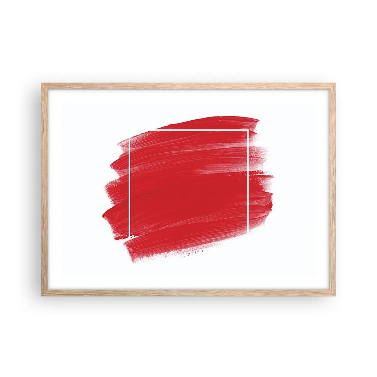 Plakat w ramie jasny dąb - Poza ramą - 70x50 cm