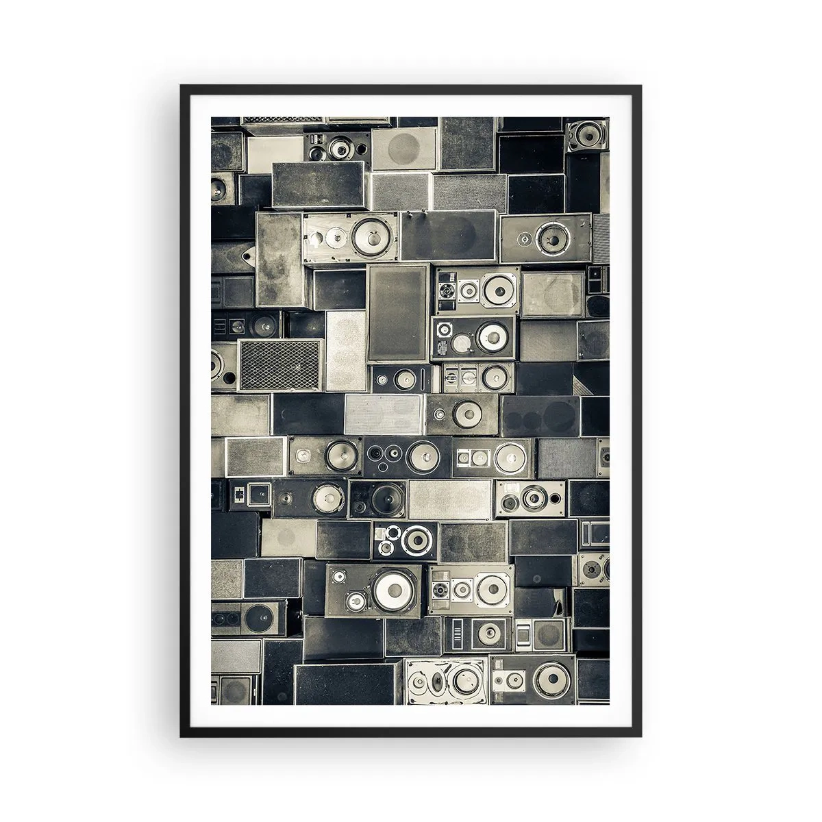 Plakat w czarnej ramie - I wszystko gra - 70x100 cm