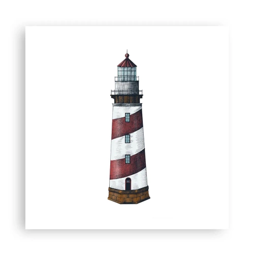 Plakat - Zawsze na straży - 60x60 cm