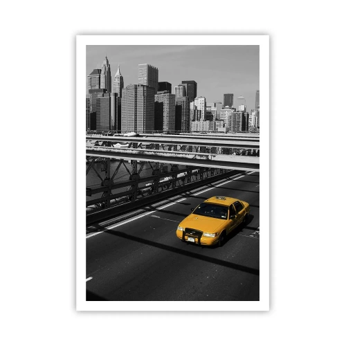 Plakat - Kolor wielkiego miasta - 70x100 cm