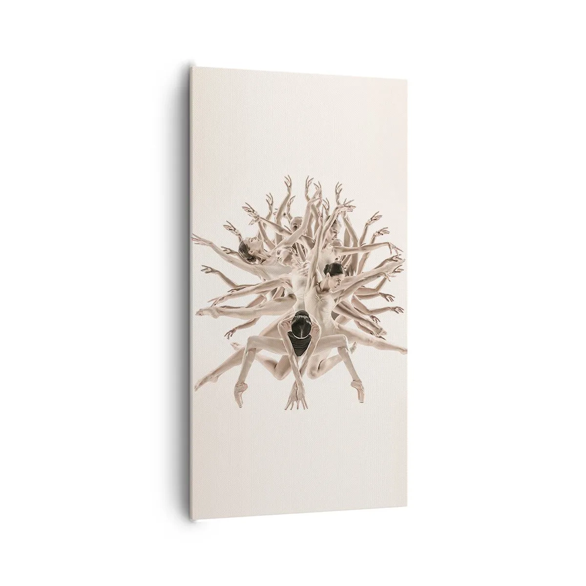 Obraz na płótnie - Rozkwitanie w tańcu - 65x120 cm